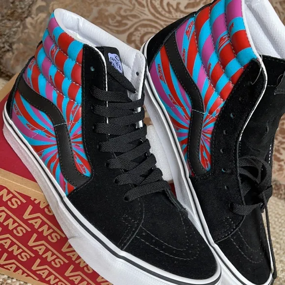 Vans Sk8-Hi Retro Mart Black/True White WMNS