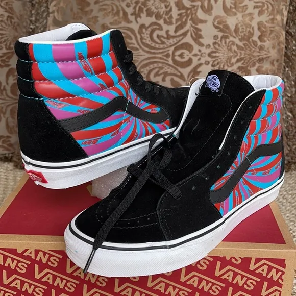 Vans Sk8-Hi Retro Mart Black/True White WMNS