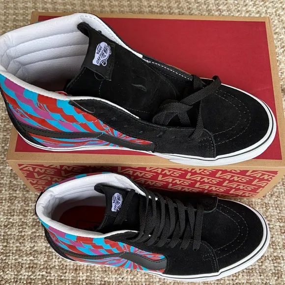 Vans Sk8-Hi Retro Mart Black/True White WMNS