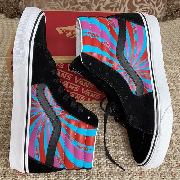 Vans Sk8-Hi Retro Mart Black/True White WMNS