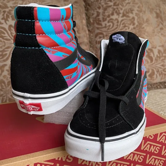 Vans Sk8-Hi Retro Mart Black/True White WMNS