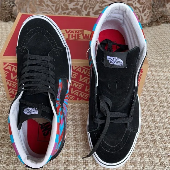 Vans Sk8-Hi Retro Mart Black/True White WMNS