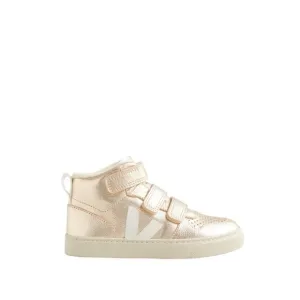 Veja Kids V-10 Chromefree Metallic High Top Leather‎ Fashion Sneakers 11