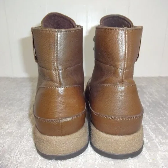 Velez Women's Size EU 38 The Authentic Columbian Leather Brown Ankle Boots