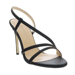 Ventutto Black Classic Strappy High Heel Sandal