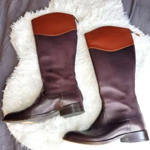Vero Cuoio Hollywould Riding Boots Women's sz 6 (37).