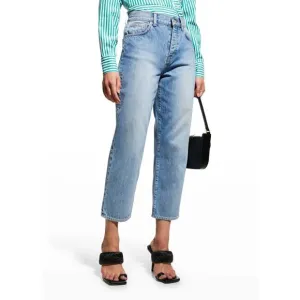 Veronica Beard Blake Classic Straight High Rise Denim Blue Jeans Size 27