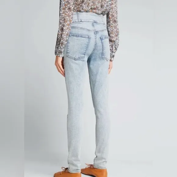 VERONICA BEARD Katherine Corset extra high rise skinny jeans in size 26