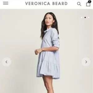 Veronica Beard  Multi Blue Stripe Jemila Mini Shirt Dress Size M