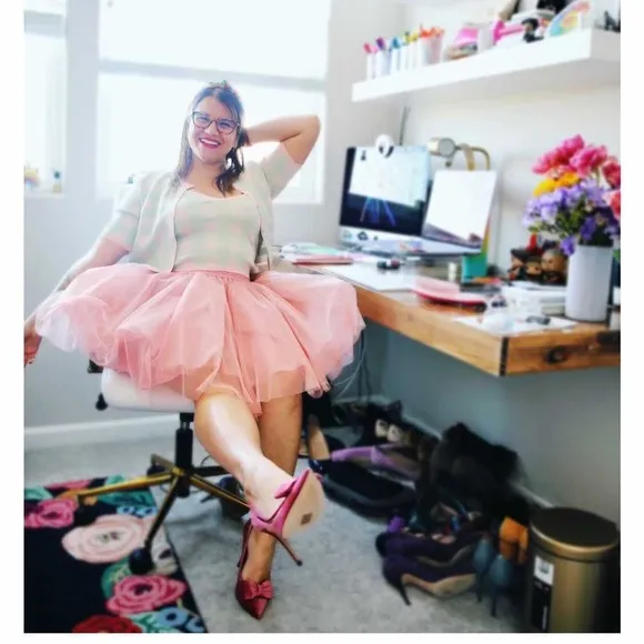 Vieux Rose Mini tutu tulle skirt- available in all sizes - read the description