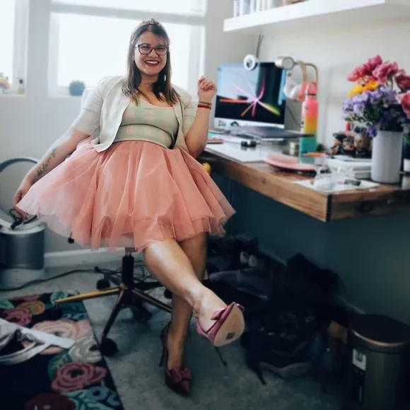Vieux Rose Mini tutu tulle skirt- available in all sizes - read the description