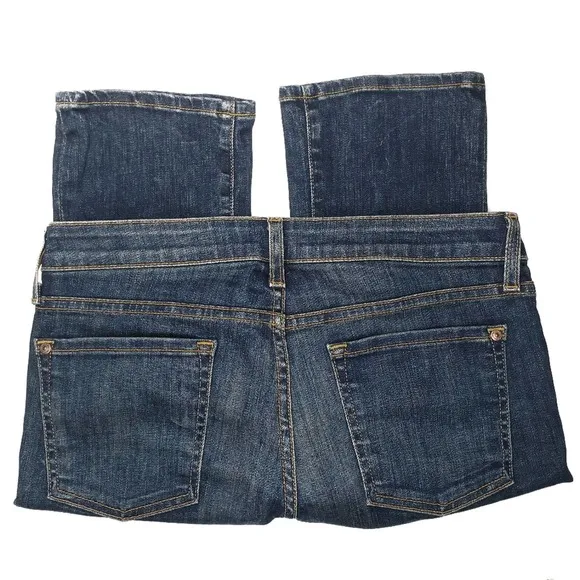 VINCE Crop Baby Bell Aurora Wash Jeans