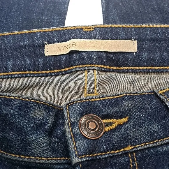 VINCE Crop Baby Bell Aurora Wash Jeans