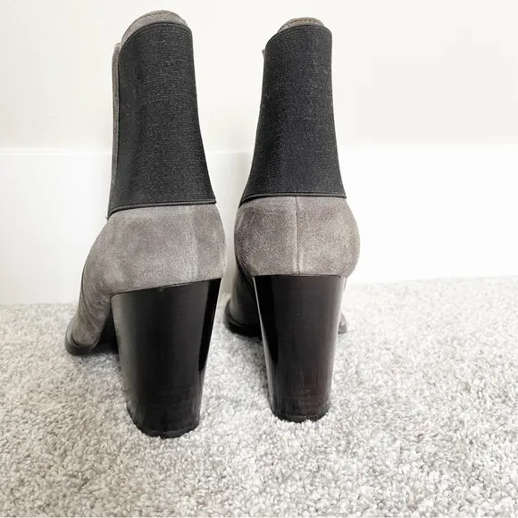 Vince Ellen Gray Suede Boots