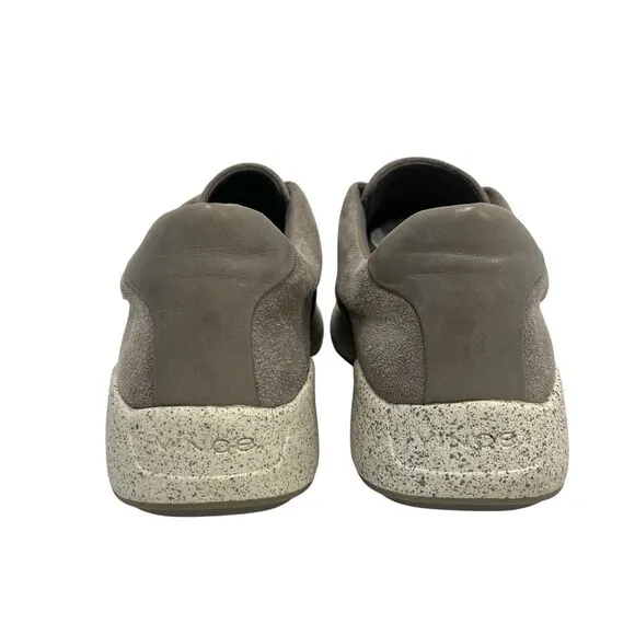 Vince Gage Suede Laceless Fashion Sneakers Wood Smoke Comfort Women’s Size 8.5
