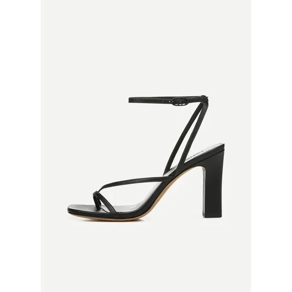 Vince Qiana Square Toe High Heel Sandals - 7.5