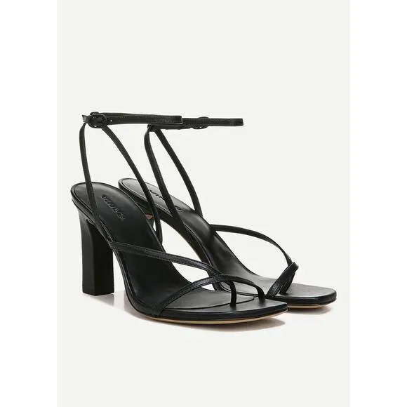 Vince Qiana Square Toe High Heel Sandals - 7.5