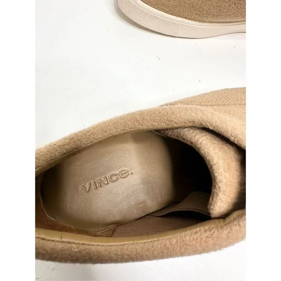 Vince Shoes Womens 8.5 Faux Suede Blair Slip On Casual Fashion Sneakers
