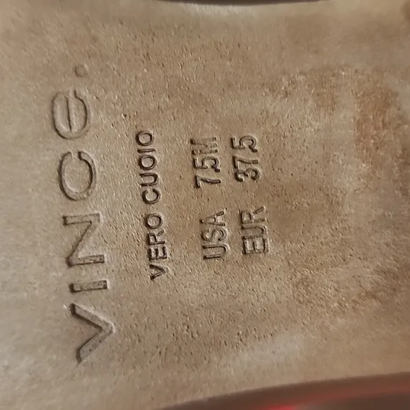 Vince Women Brown Leather Boots