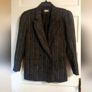 Vintage 80's Tweed Jacket