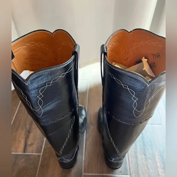 Vintage (80s) women’s custom lucchese classic riding boots