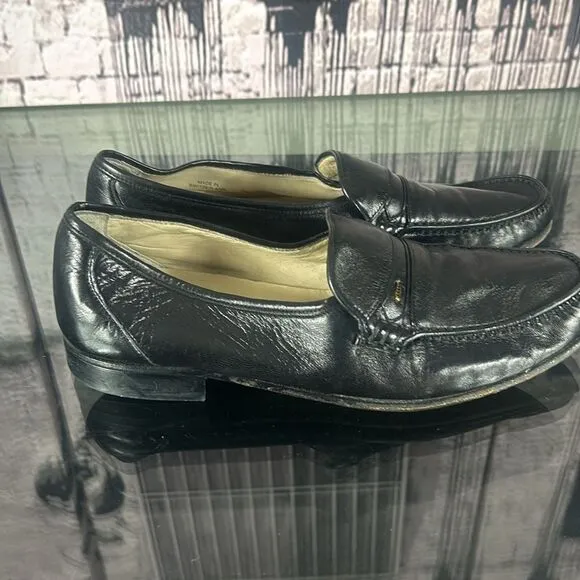 Vintage Bally Of Switzerland Barnes Men’s Brown Leather Loafers Size 7.5 EUC