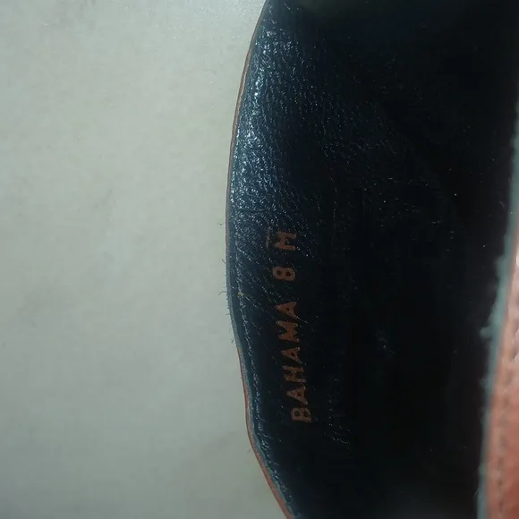 Vintage Brighton Black And Brown Bahama Sandals Womens Size 8 Leather