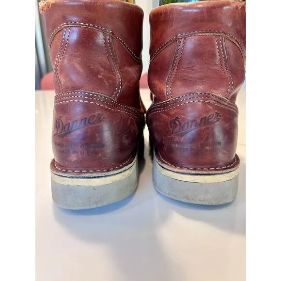 Vintage Danner Power Foreman‎ 10D. Incredible Patina. Classic Boots.