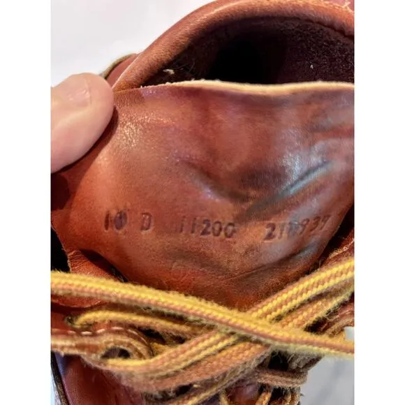 Vintage Danner Power Foreman‎ 10D. Incredible Patina. Classic Boots.