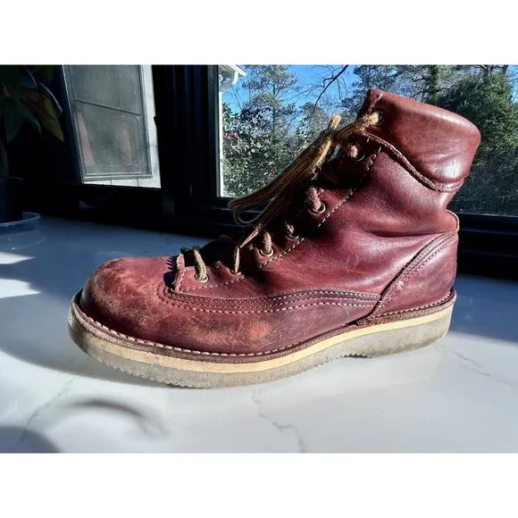 Vintage Danner Power Foreman‎ 10D. Incredible Patina. Classic Boots.