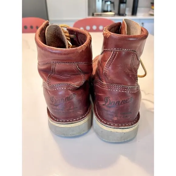 Vintage Danner Power Foreman‎ 10D. Incredible Patina. Classic Boots.