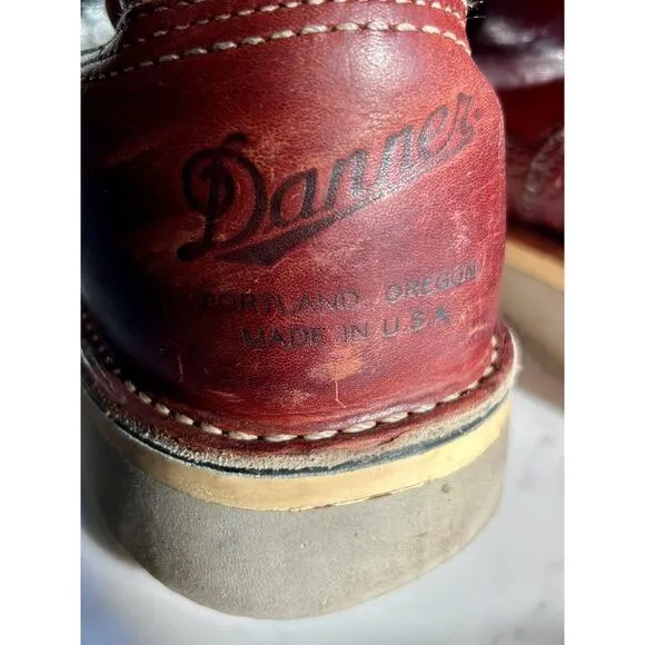Vintage Danner Power Foreman‎ 10D. Incredible Patina. Classic Boots.
