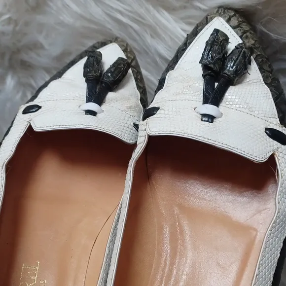 Vintage Harel Paris French leather loafers