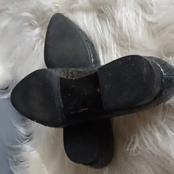 Vintage Harel Paris French leather loafers