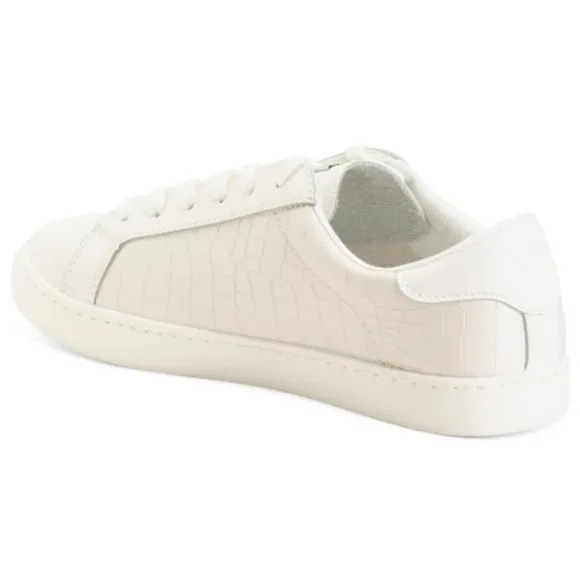 VINTAGE HAVANA Carla Croc Embossed Fashion Sneakers 492M0