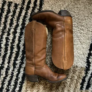 Vintage Hondo Brown Leather Riding Boots