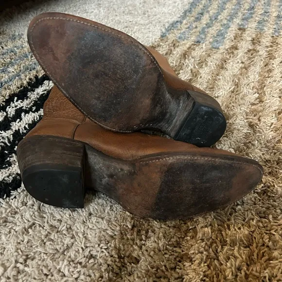 Vintage Hondo Brown Leather Riding Boots