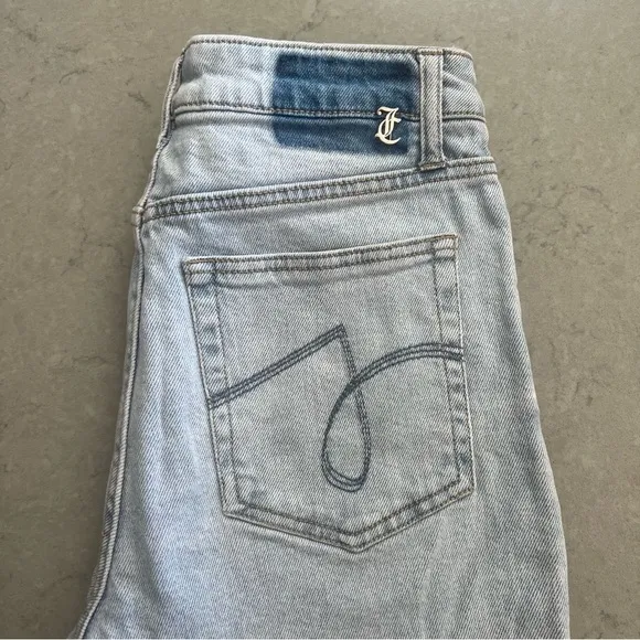 Vintage Juicy Couture High Rise Barrel Tapered Jeans | Size 28