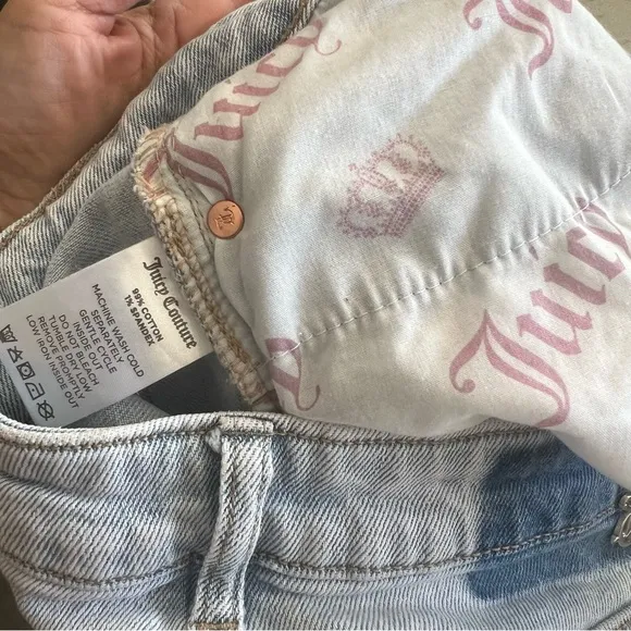 Vintage Juicy Couture High Rise Barrel Tapered Jeans | Size 28