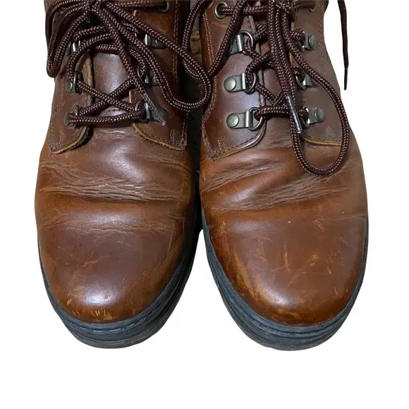 Vintage Leather Timberland Boots