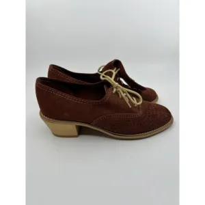 Vintage Nanette Originals Wooden Heel Loafers Size 7