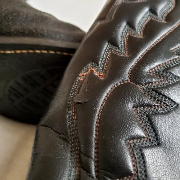 Vintage Silverado Leather Western Boots Men's Size 9B Made In USA Classic