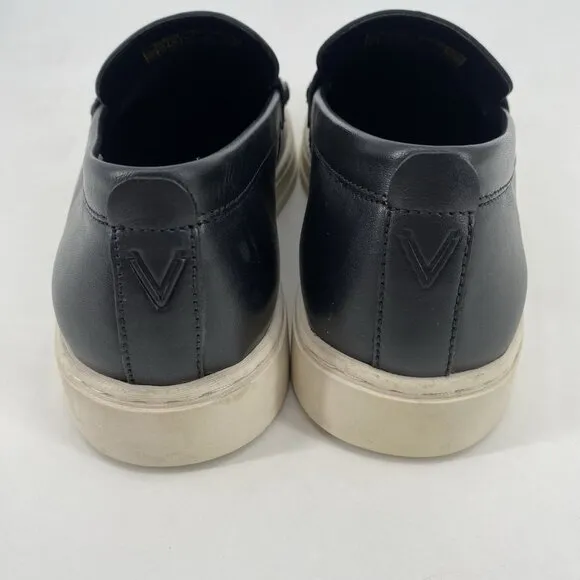 Vionic Men's 8.5 Thompson Slip On Loafers Black Leather