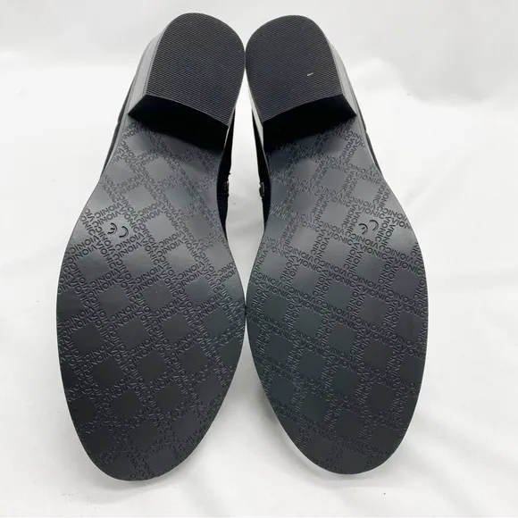 Vionic Vera Water Resistant Orthotic Black Suede Ankle Boots 7.5 NEW