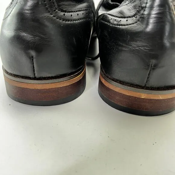 Vostey Itaian Made Leather Loafers Men's Size 12