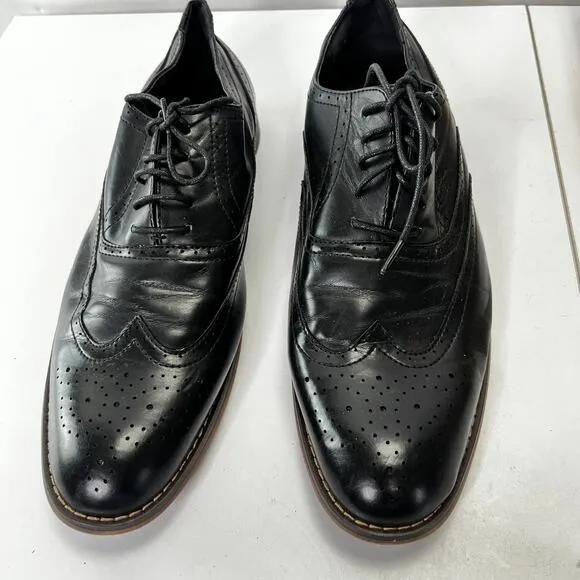 Vostey Itaian Made Leather Loafers Men's Size 12