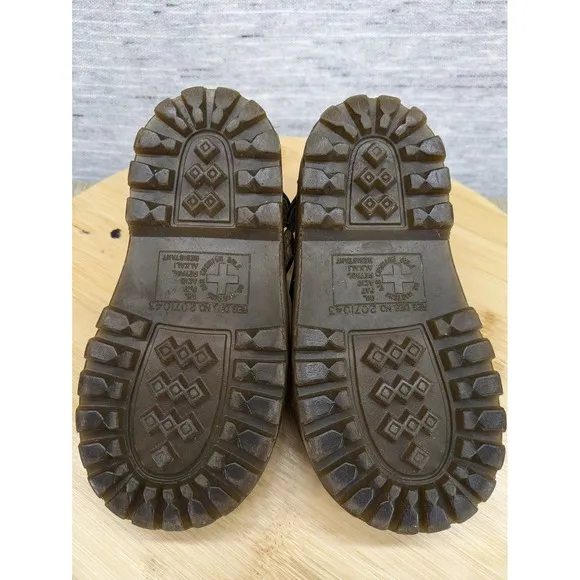 Vtg Dr. Martens Fisherman Sandals Black Leather Buckle Straps Toddler 7 7.5