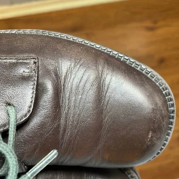 White Mountain Women’s Brown Leather Booties, size 7
