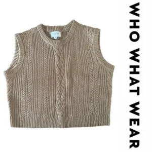 Who What Wear Knox Sweater Vest - Size S