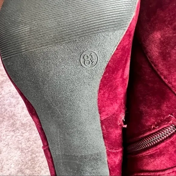 Wild Diva Wine Over the knee boots 8.5     #32